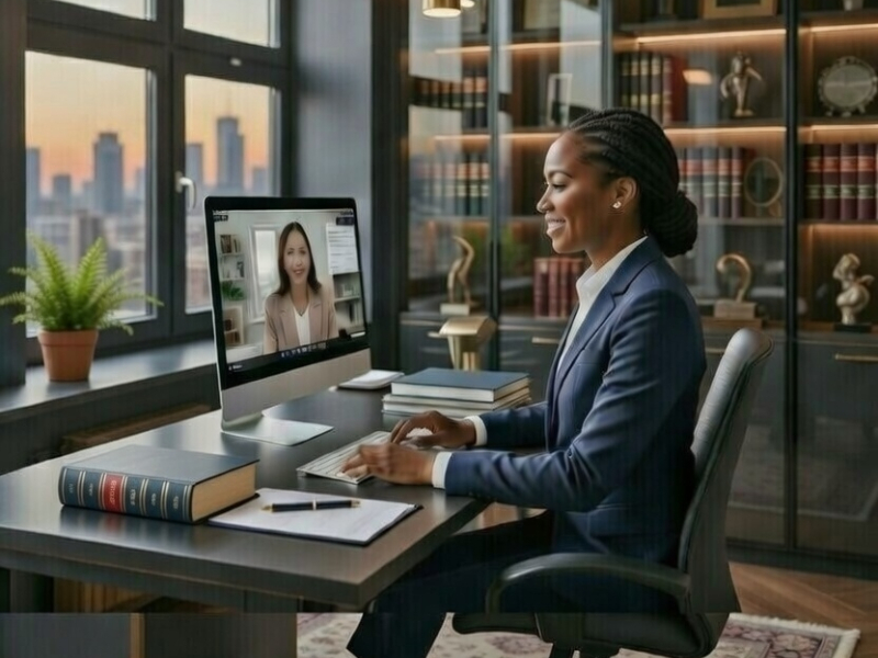 Virtual Assistant in Meeting Attorney Office